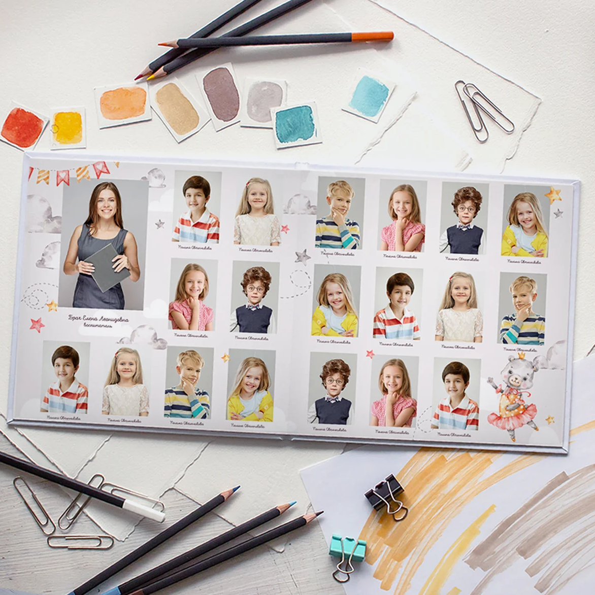 Макет от Фёдоровой «Малыши». Детский, семейный фотограф в Южно-Сахалинске, Невельске и Холмске