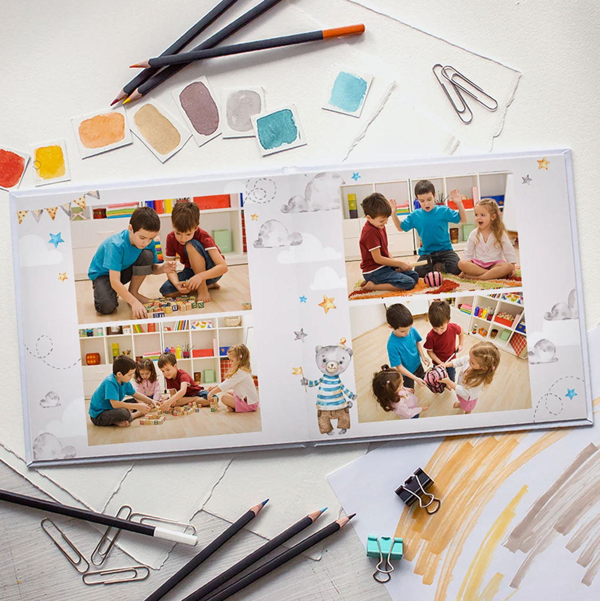 Макет от Фёдоровой «Малыши». Детский, семейный фотограф в Южно-Сахалинске, Невельске и Холмске