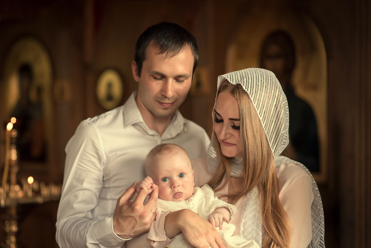 Крещение. Фотограф на крещение, венчание в Москве, в Красногорске