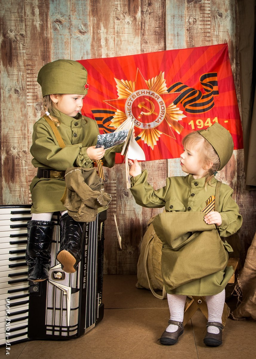 Фотопроект 1945 ко Дню Победы!. Семейный фотограф в Железнодорожном и в Москве! Ксения