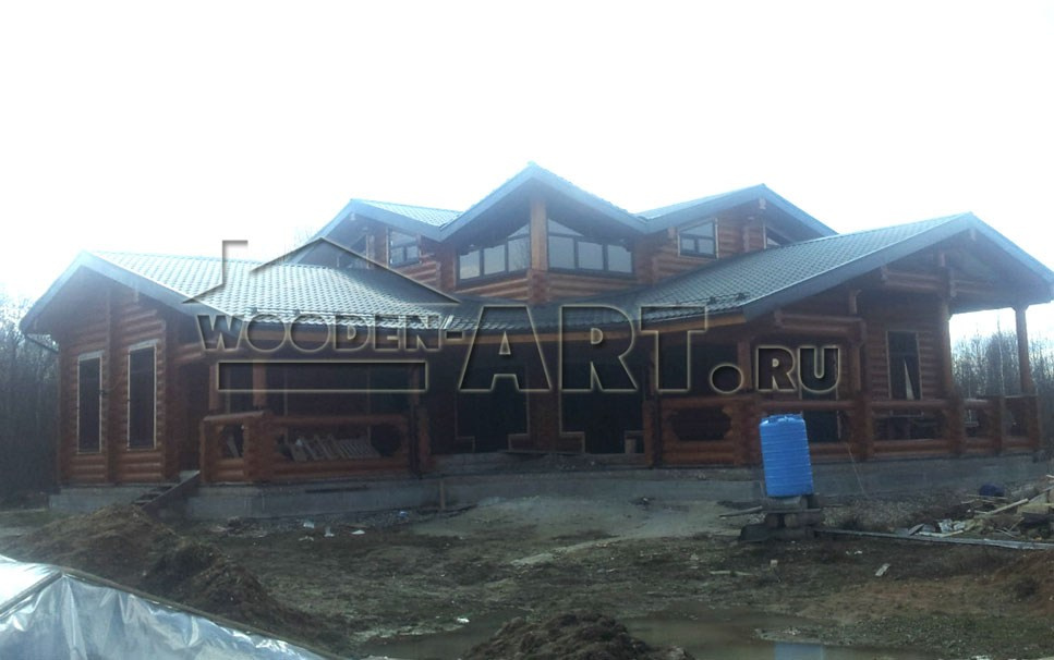 «Съяново» 341 кв. м. Проекты деревянных домов