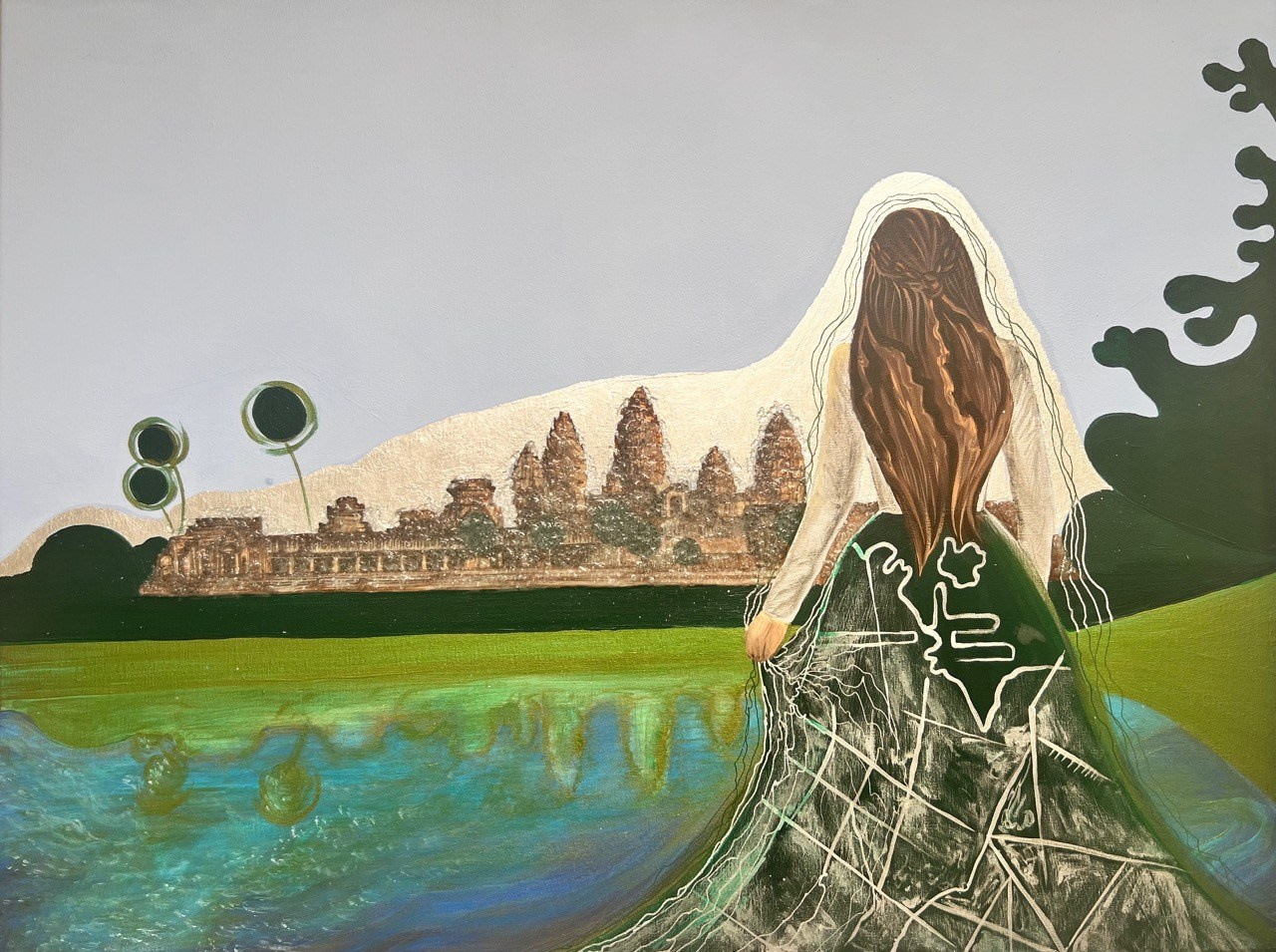 Серия «Волшебница Изумрудного Востока». Картины пейзаж