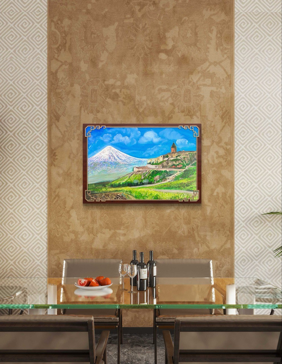 Серия «Места силы». Картины пейзаж