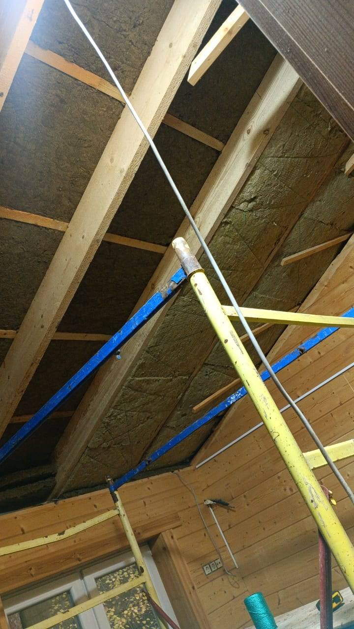 утепление кровли 