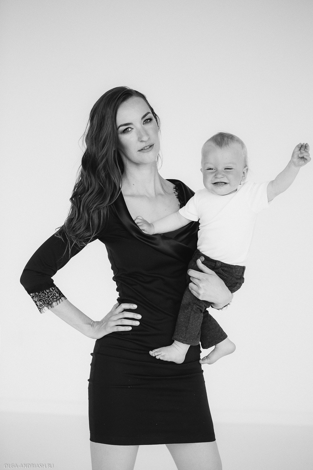 Семейная в студии. Семейный, портретный и свадебный фотограф в Санкт-Петербурге и Москве