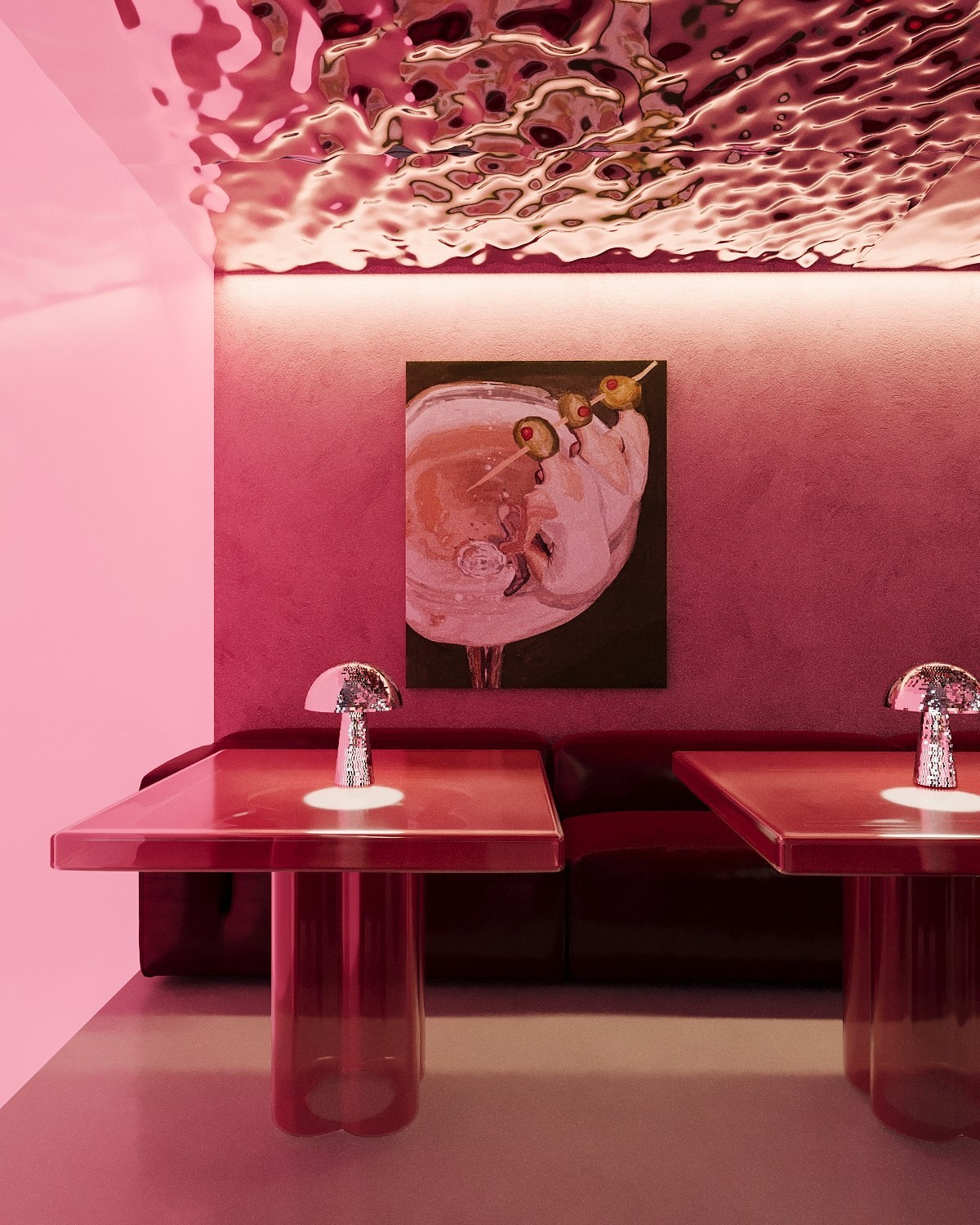 Проект бара на Жуковского. Дизайн интерьера в СПб