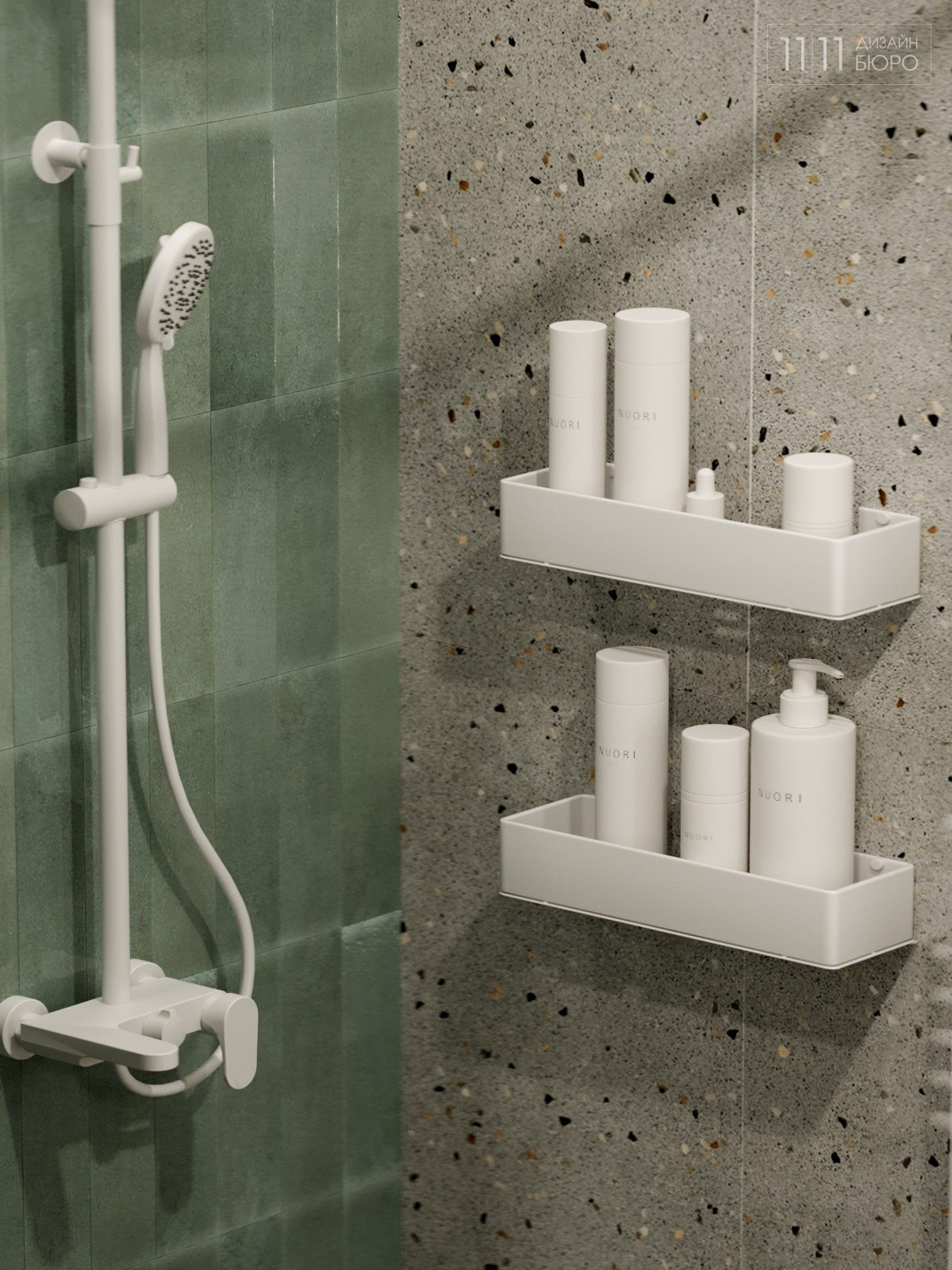 Белая сантехника в интерьере ванной 