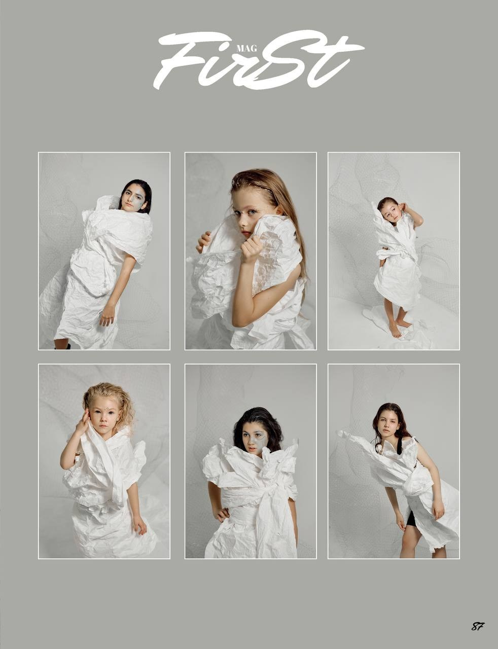Журнал «First», публикация Лос-Анджелес, Калифорния. Efimova Model Agency