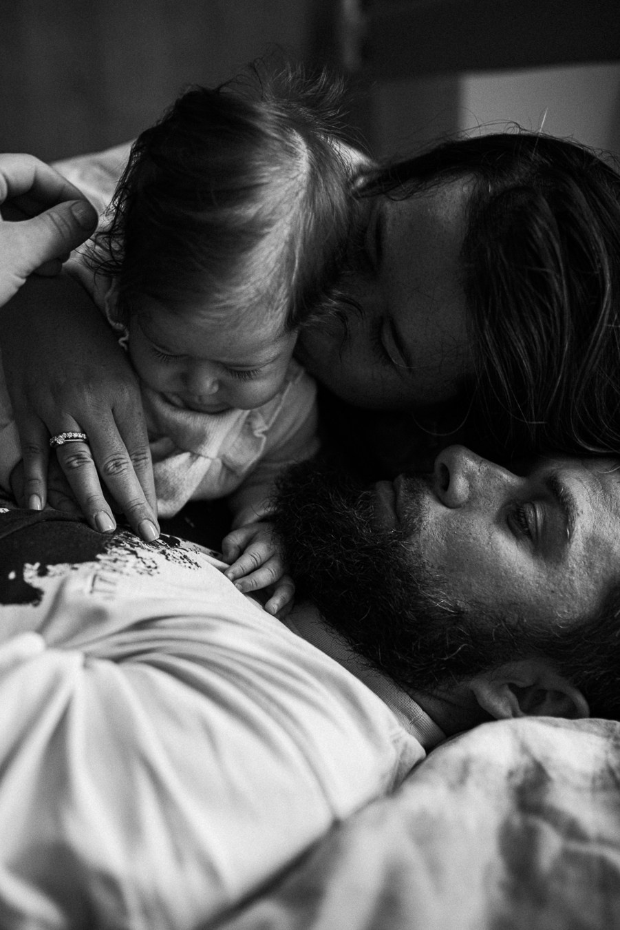 Саша, Катя, Мирослава и бабушка | дома