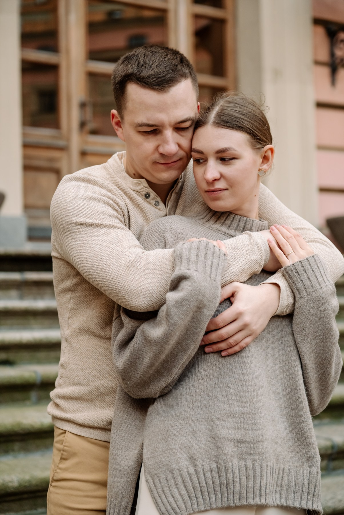 Осенняя фотосессия с парнем в Питере в центре города. Свадебный и сеейный фотограф в Санкт-Петербурге Елена Худякова