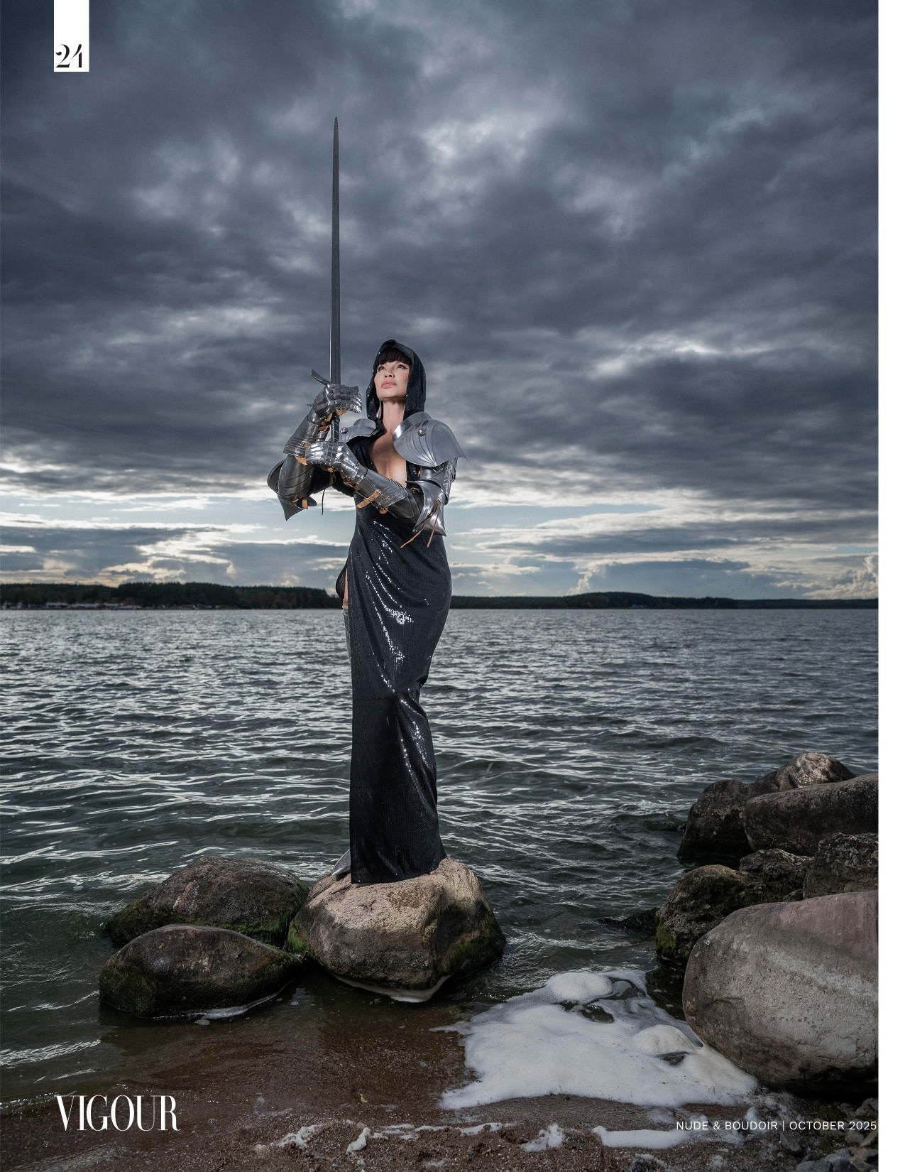 Knight girl. Portrait photographer in Minsk Slava Potalakh