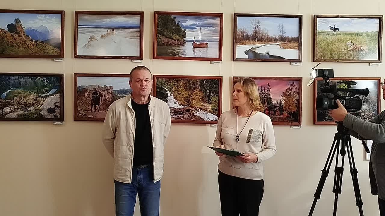 Выставка Николая Федорина