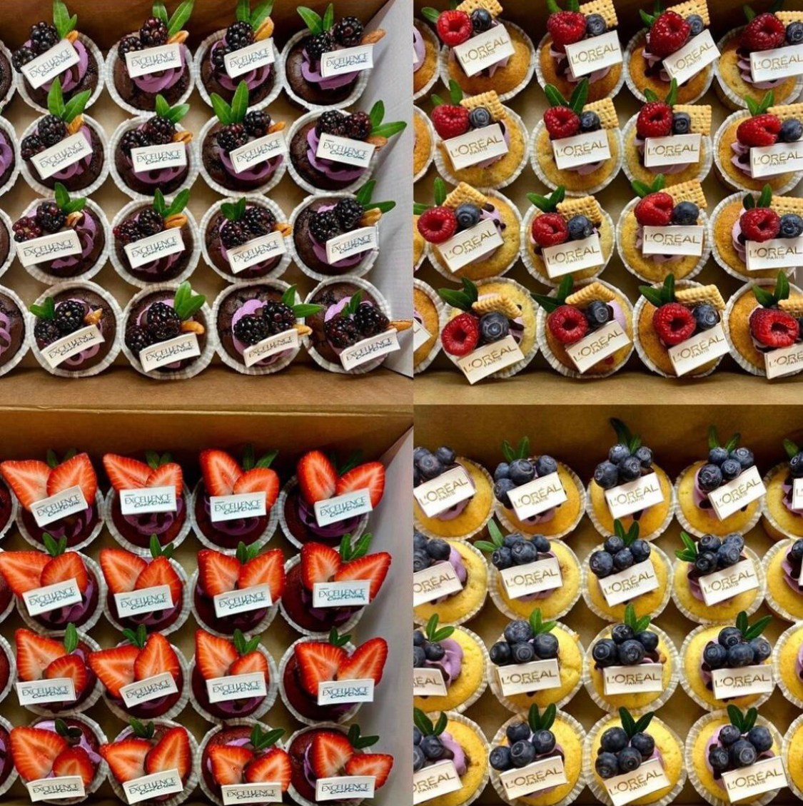 Капкейки фуршетные с логотипом. Katyasugarsugar капкейки, зефир, торты Москва