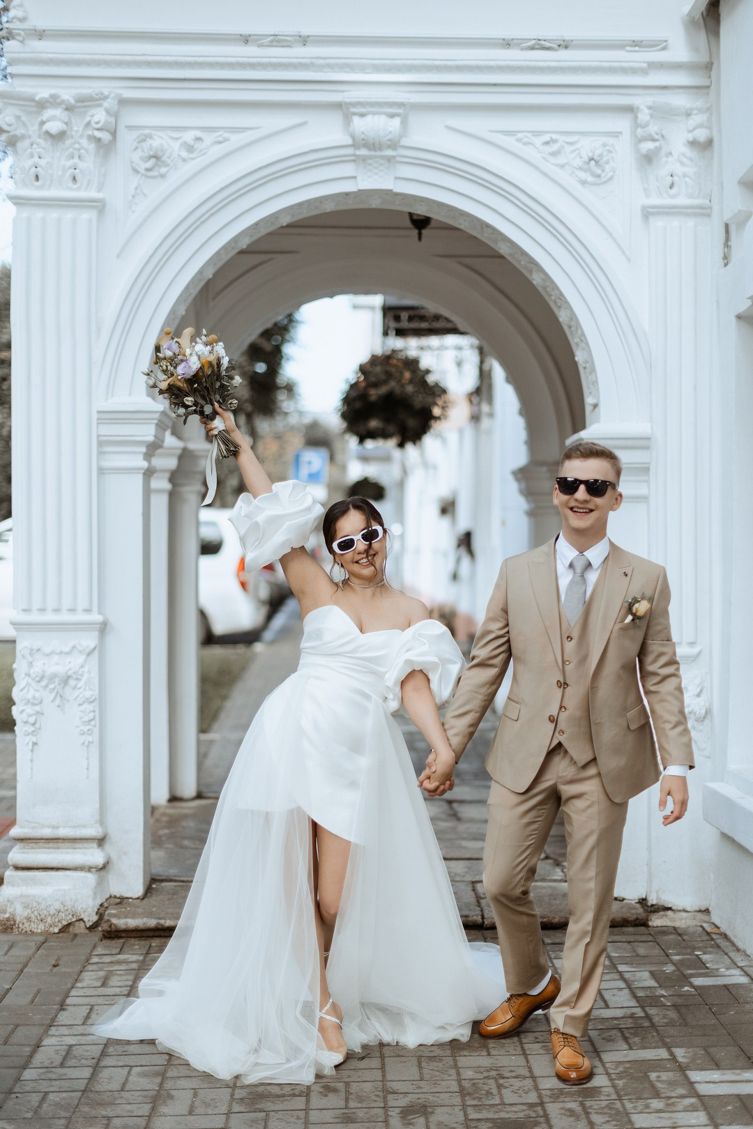  Свадебная фотосессия в старинном городе