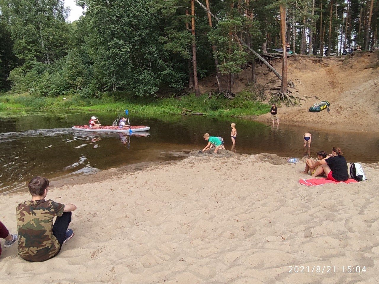 Сплав на байдарках 21.08.21. Галерея Фантим