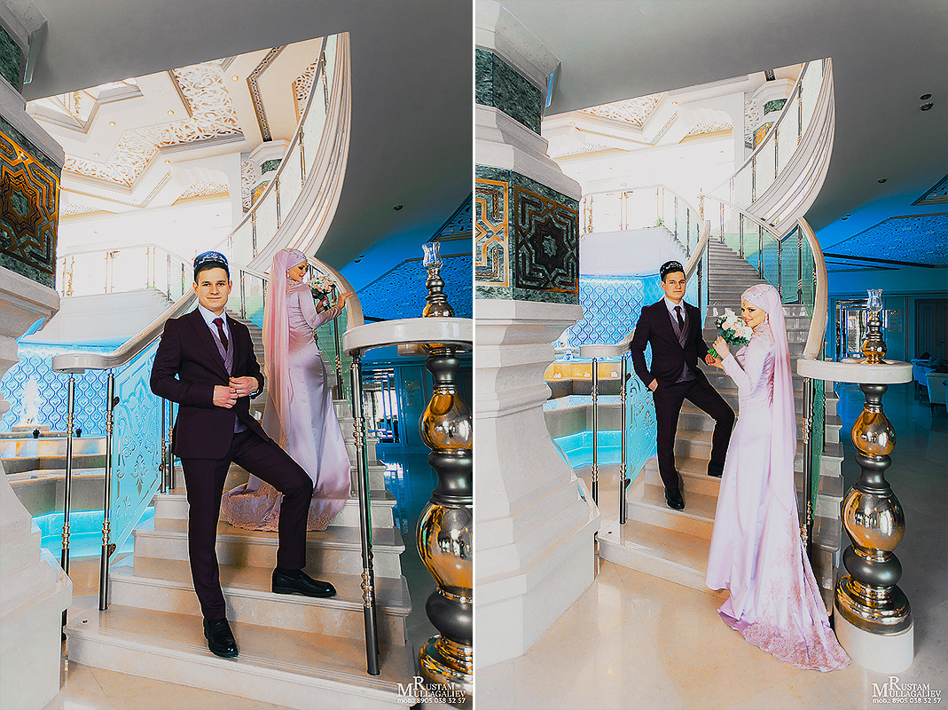 никах в Болгар, Белая мечеть, отель Кол Гали, платье на никах