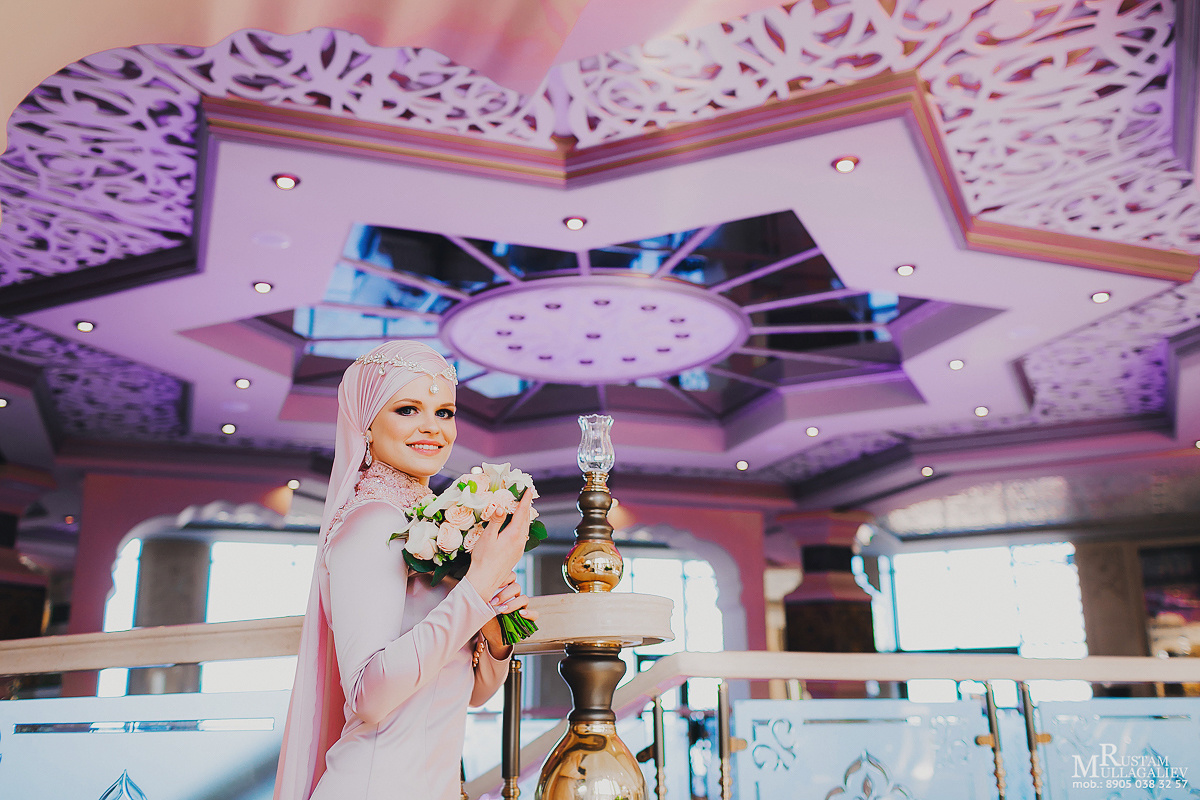 никах в Болгар, Белая мечеть, отель Кол Гали, платье на никах