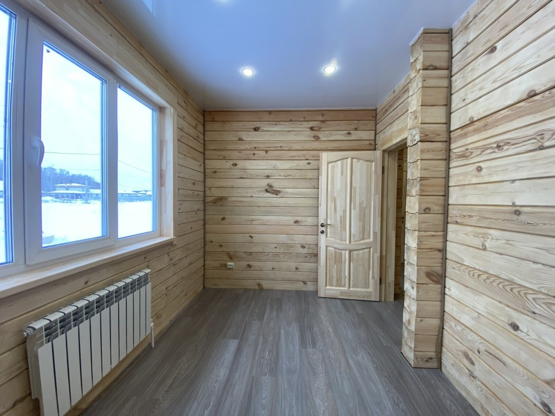 Студия + 3 спальни 119 м². Уральский завод Профилированного бруса в Челябинске