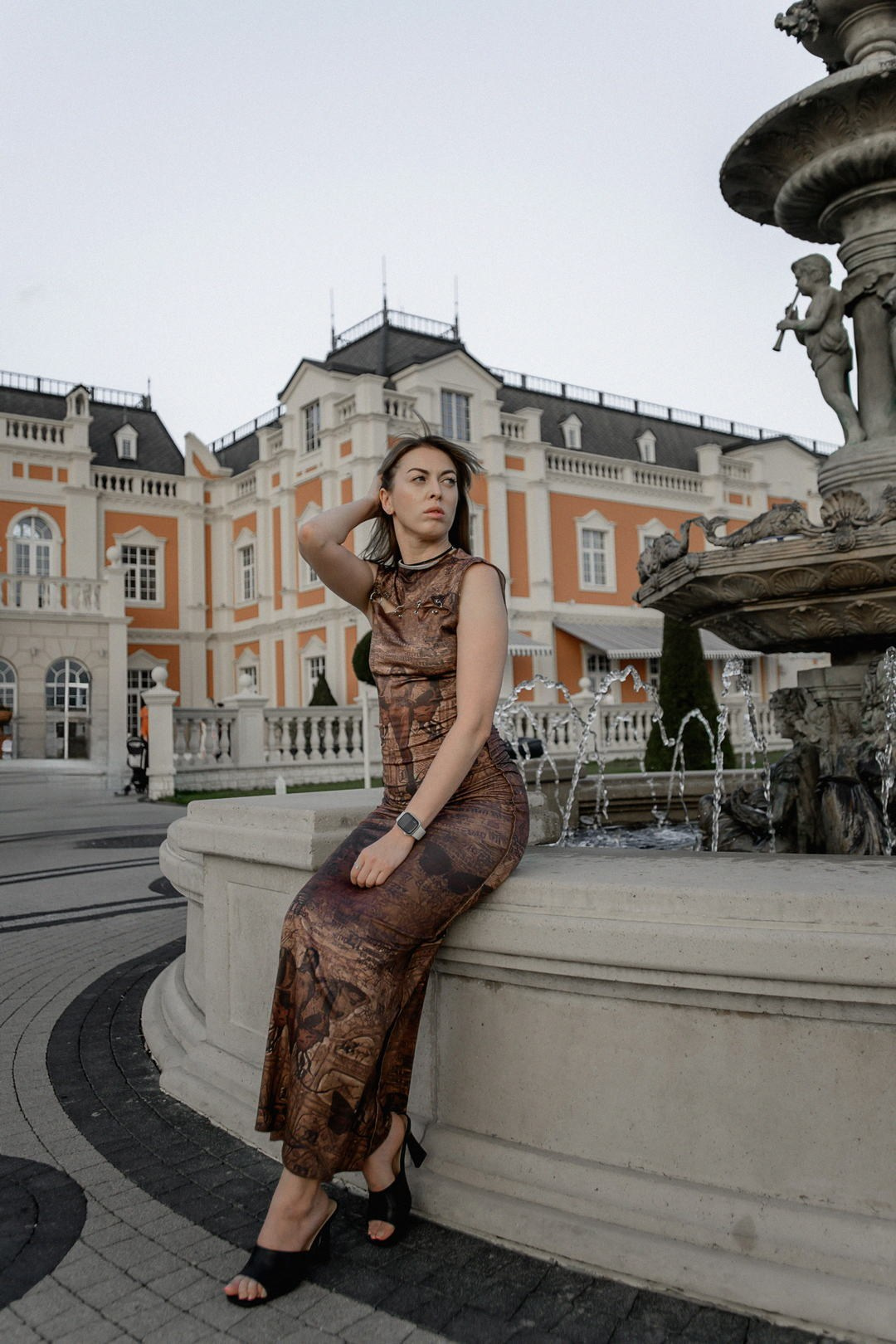 Индивидуальная фотосессия Александры в Шато Де Талю — фотограф Жанна Шестопалова