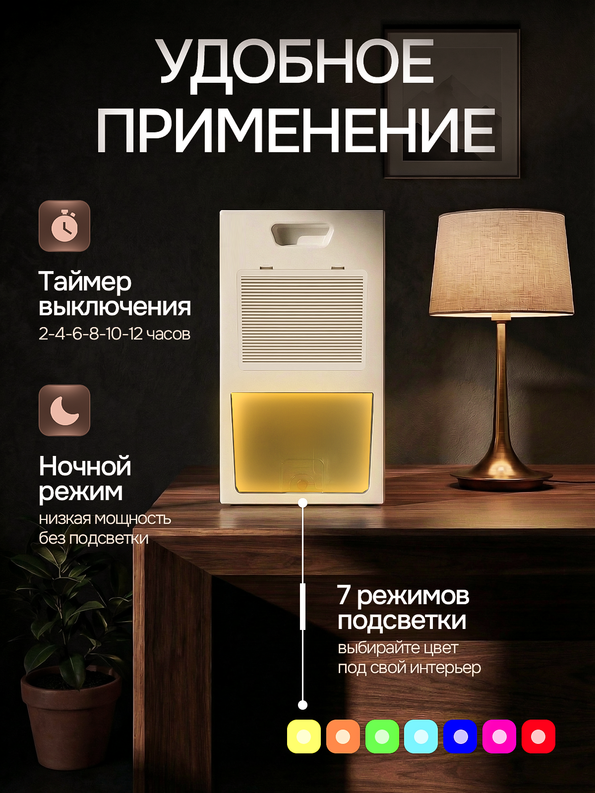 Осушитель воздуха. Дизайн карточек для маркетплейсов