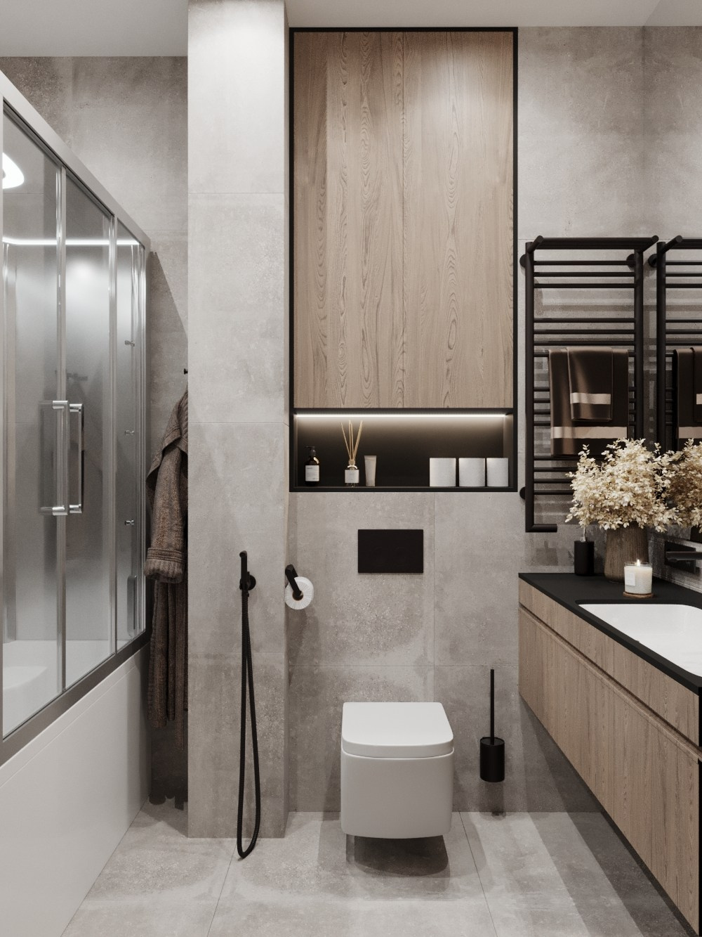 ЖК Первый квартал. Квартира с террасой. АСТАХОВА DESIGN дизайн интерьера +7 985 220 6109