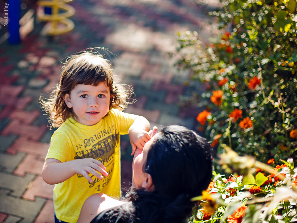 Лерочка и ее семья. Nadia Fay