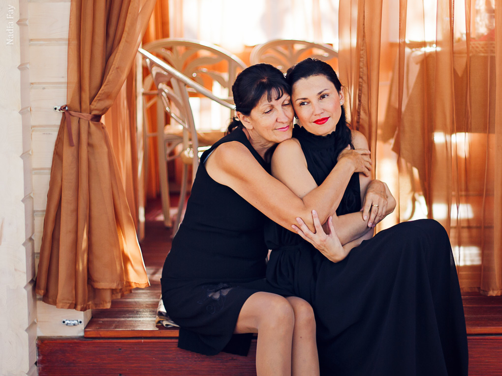 Лерочка и ее семья. Nadia Fay