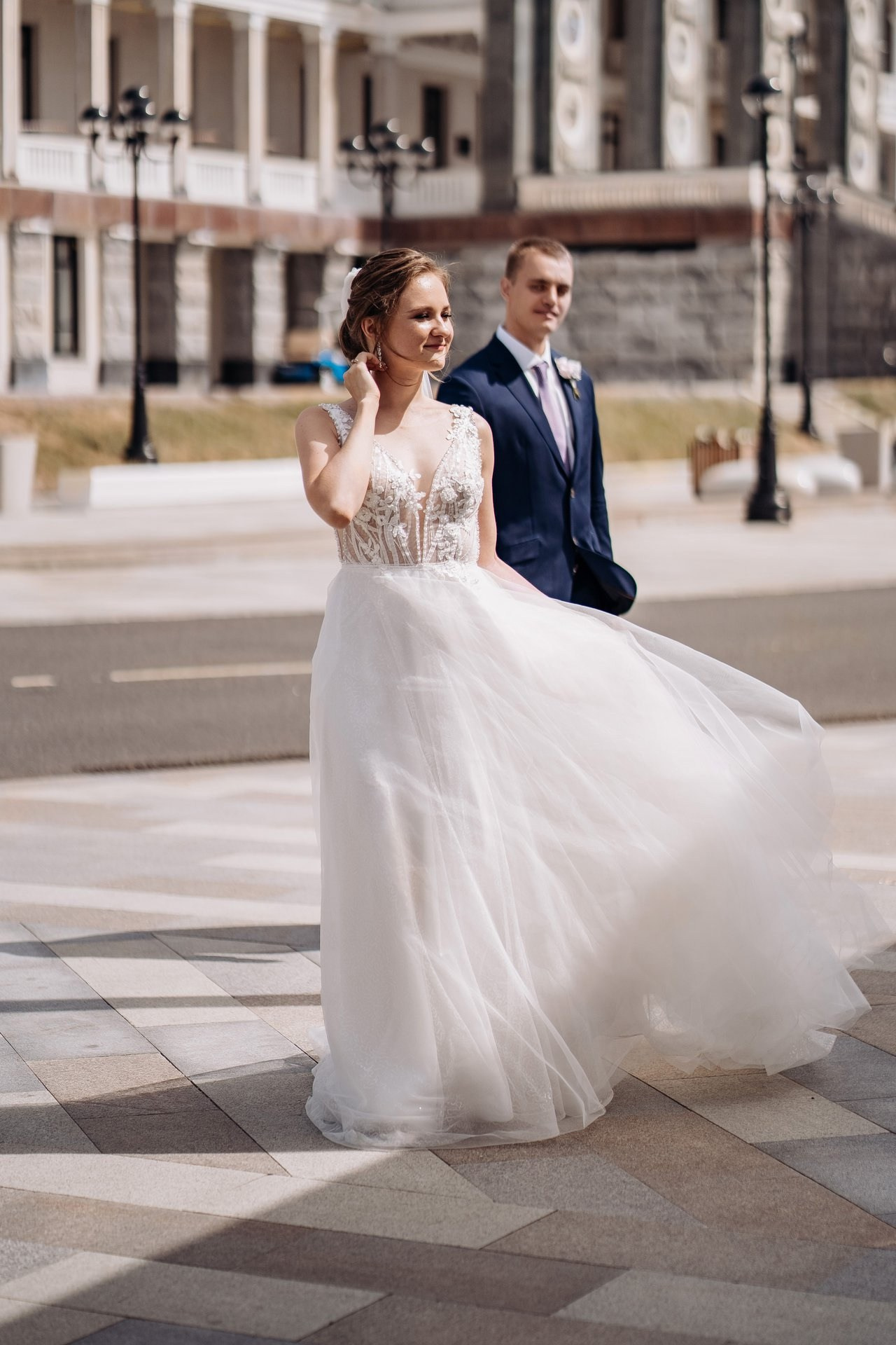 Свадебная фотосессия на Речном вокзале