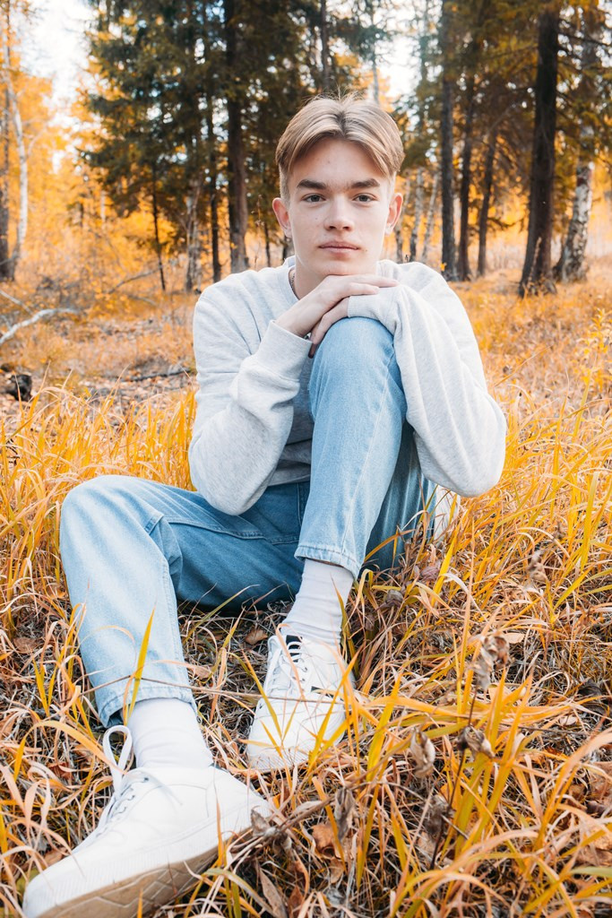 Школьники и детсадовцы (осень). Фотограф Бурятия. Печать фотокниг