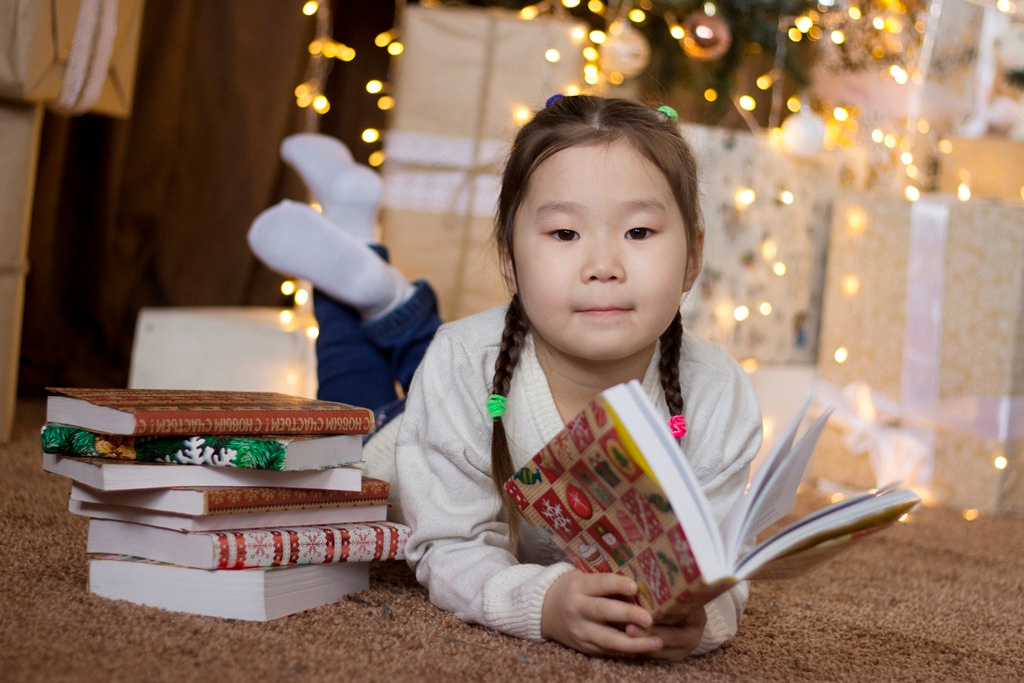 Детский сад в Новогодней студии. Фотограф Бурятия. Печать фотокниг