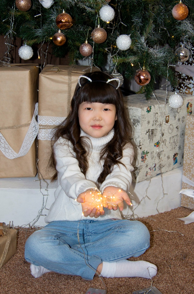 Детский сад в Новогодней студии. Фотограф Бурятия. Печать фотокниг