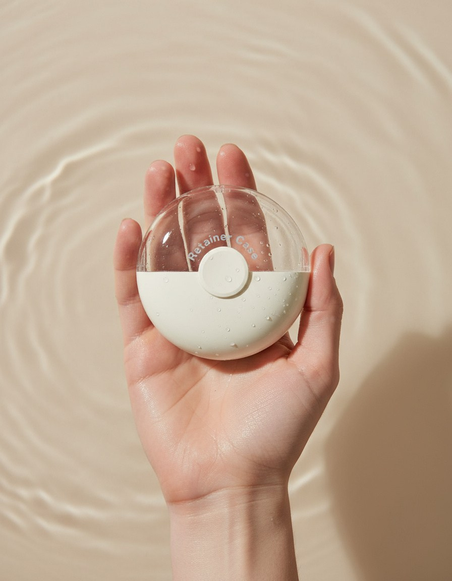 ИИ-фотосъемка для WB. Контейнер для элайнеров. AI BURO