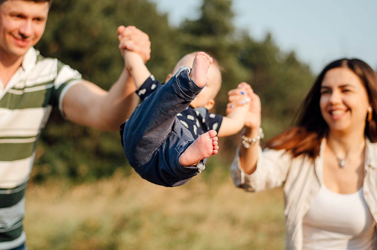Семейная фотосессия на природе. Семейный фотограф ЕЛЕНА ШАФИГУЛИНА