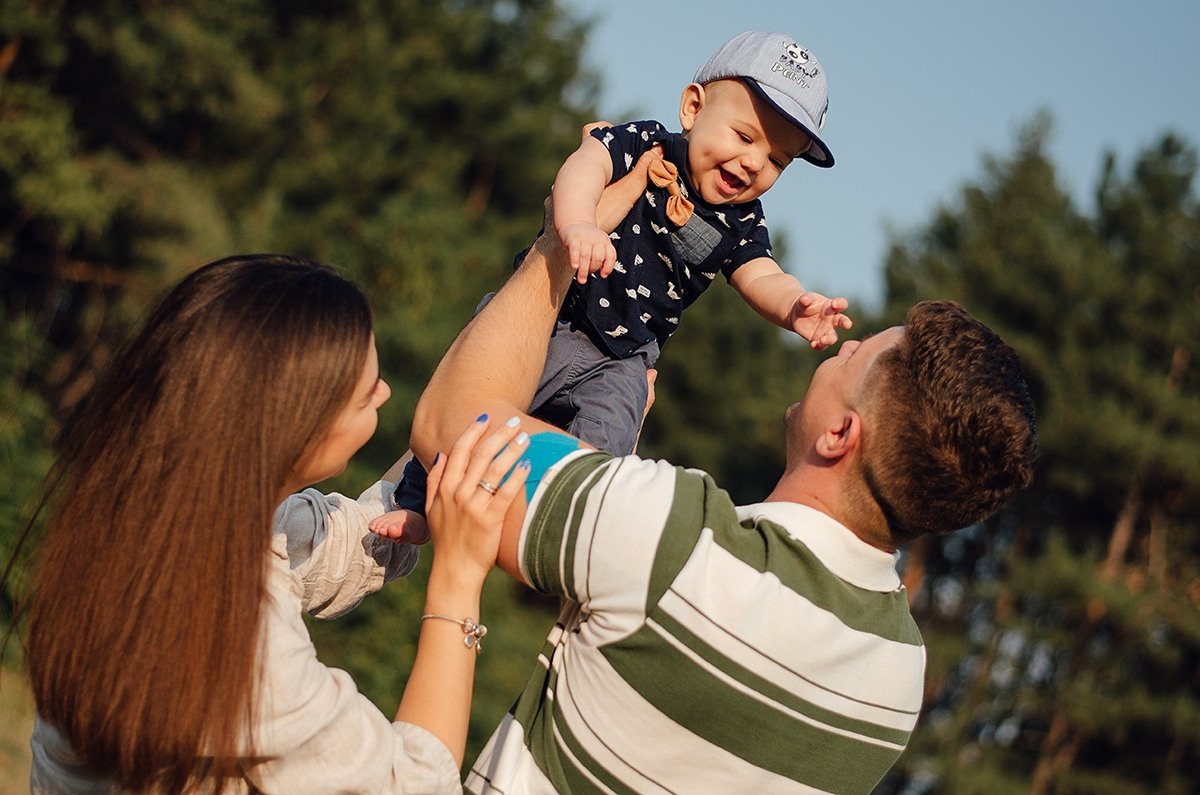 Семейная фотосессия на природе. Семейный фотограф ЕЛЕНА ШАФИГУЛИНА