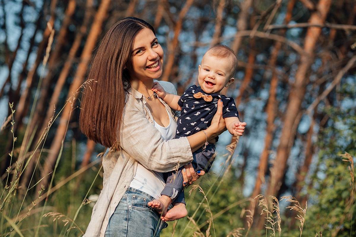 Семейная фотосессия на природе. Семейный фотограф ЕЛЕНА ШАФИГУЛИНА