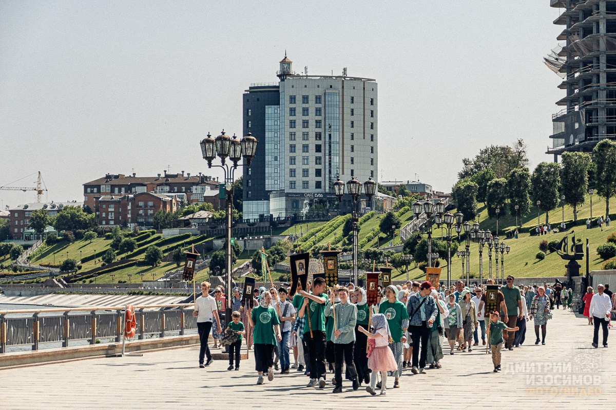 Крестный ход на Троицу