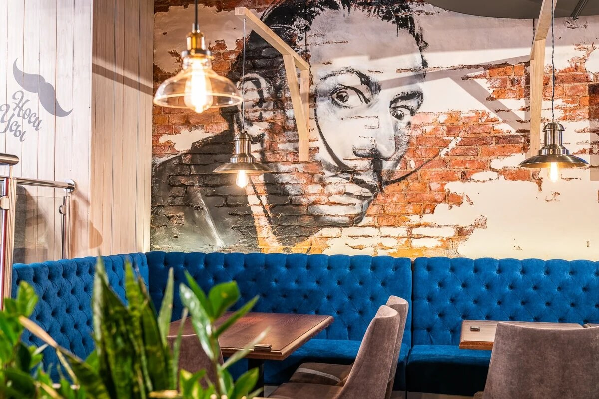 Ресторан-бар «Дали» г. Санкт-Петербург. Батракова Наталья дизайнер интерьеров Санкт-Петербург Москва Архангель