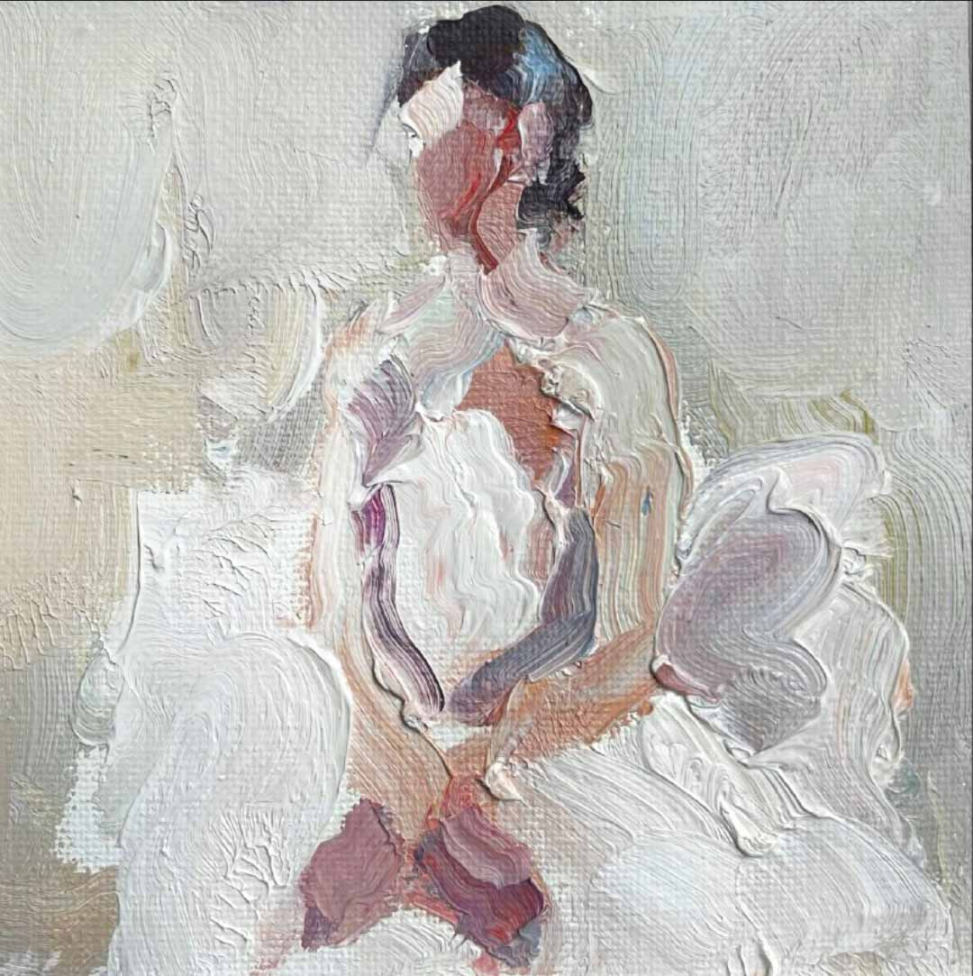 Балерина в белом