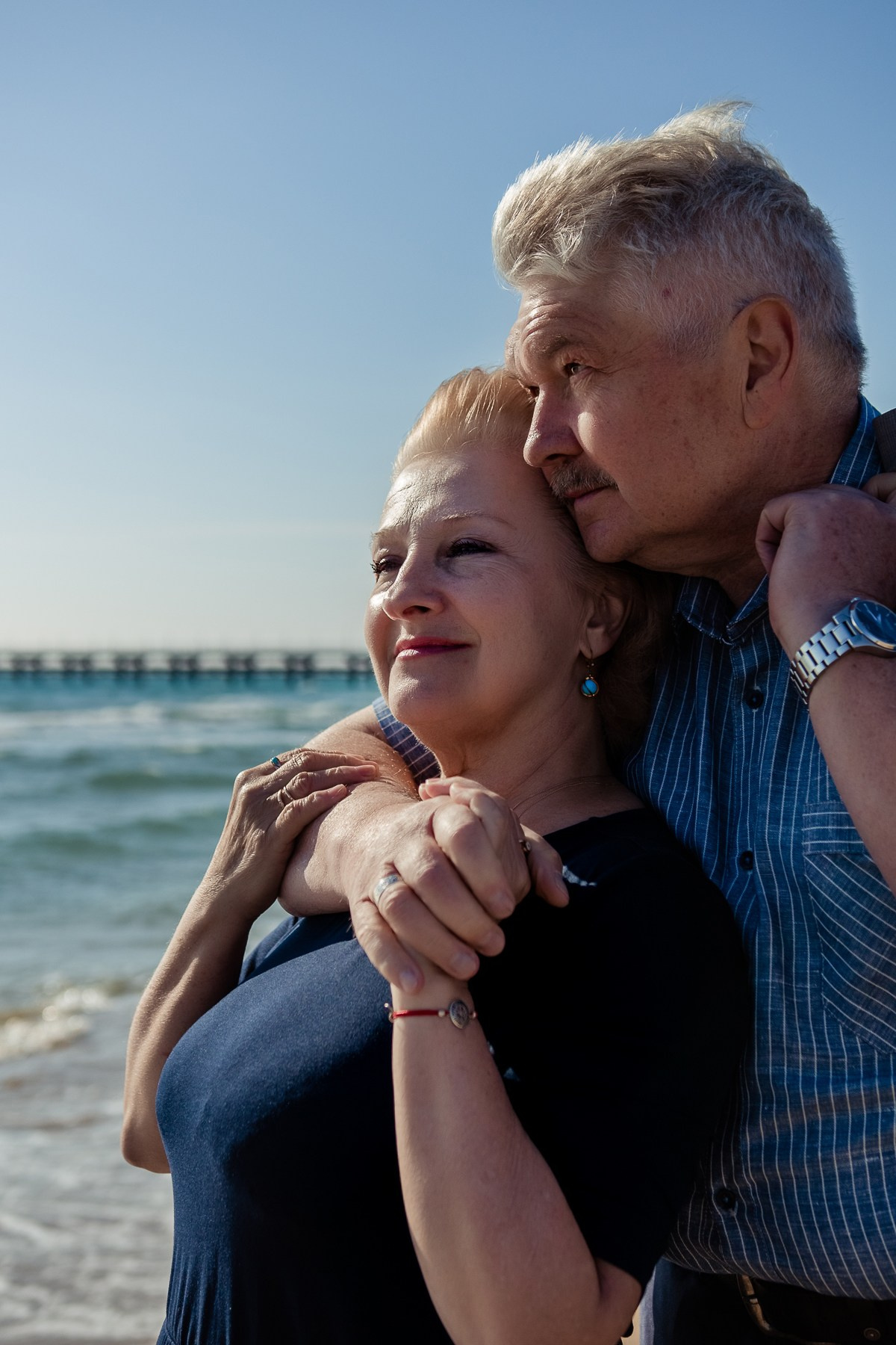 Сергей и Ирина — в объятиях волн. Семейный фотограф Новороссийск, Анапа, Геленджик — Юлия Давыдова
