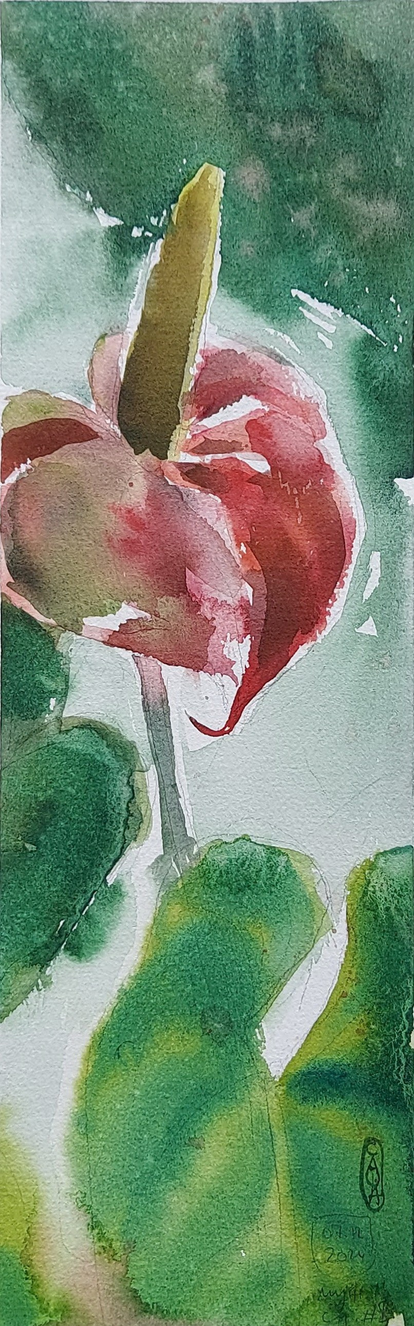 Flowers. Alexander Manaenkov | Watercolor Artist from Siberia