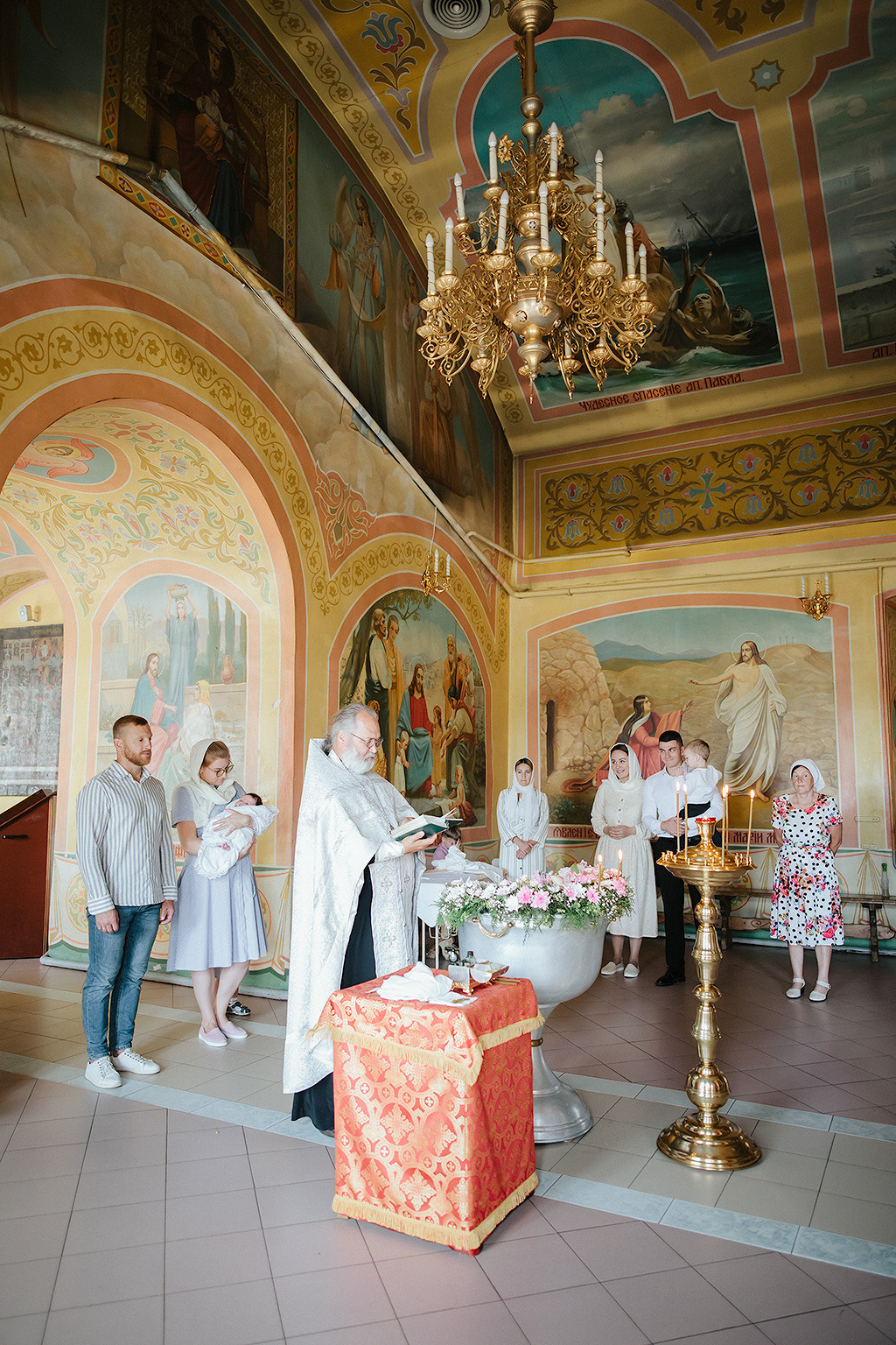 Крещение Ксении. Фотограф на венчание, крещение