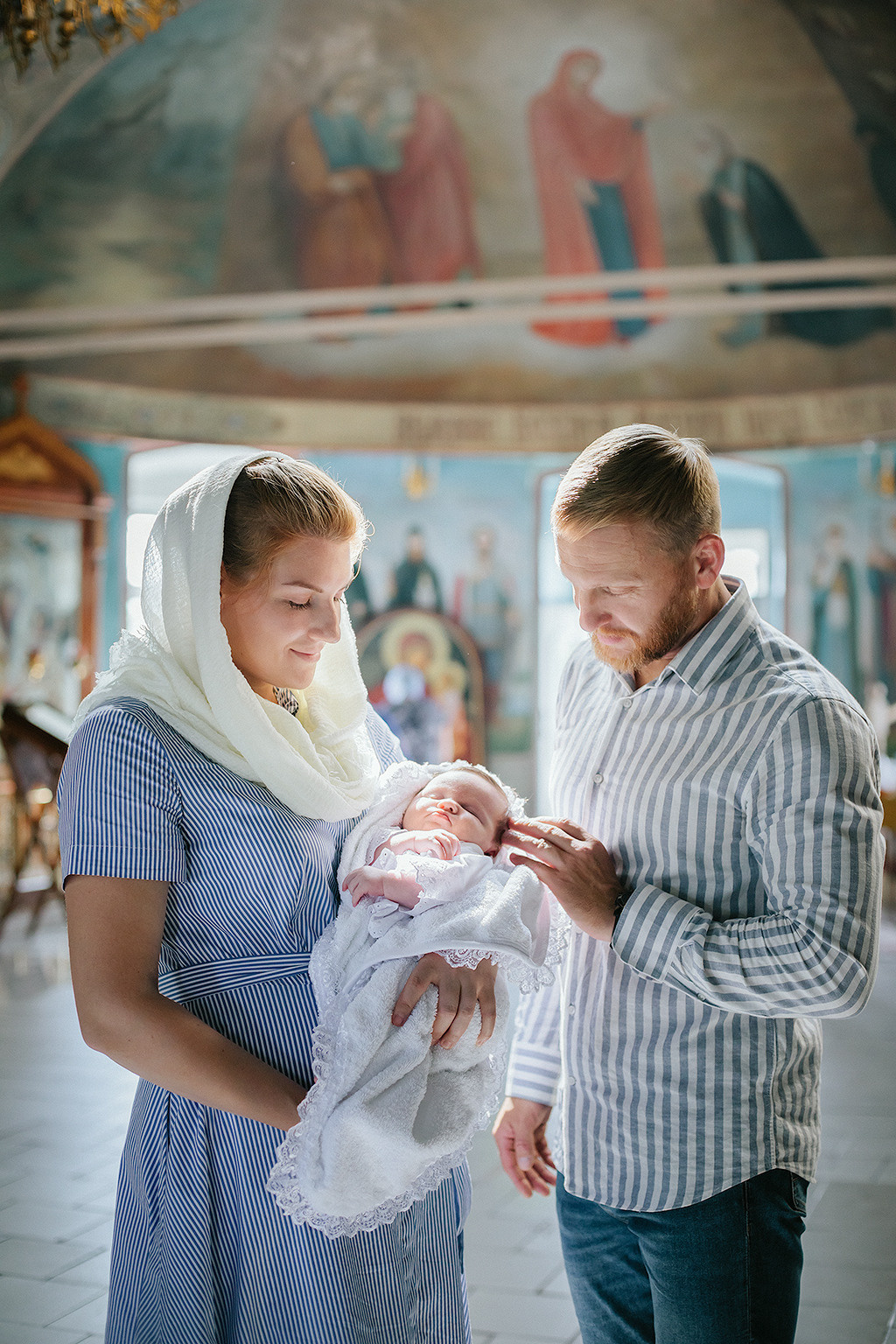 Крещение Ксении. Фотограф на венчание, крещение