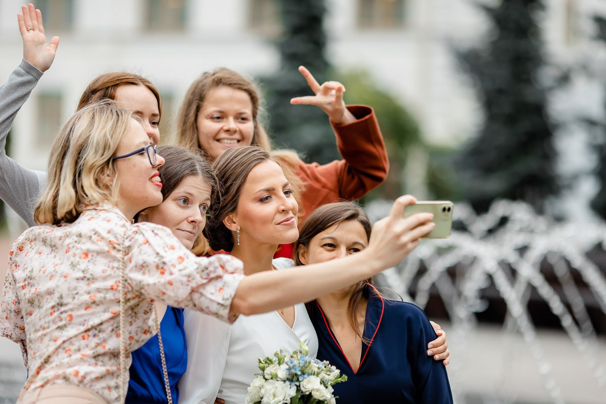 Свадьба. ЗАГС Петергофа.