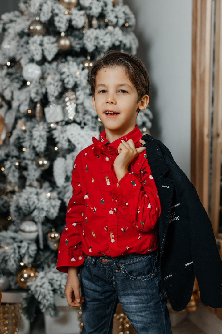 Новогодняя фотосессия мамы и сына: Семейные фотографии. Семейный и свадебный фотограф Ростове-на-Дону