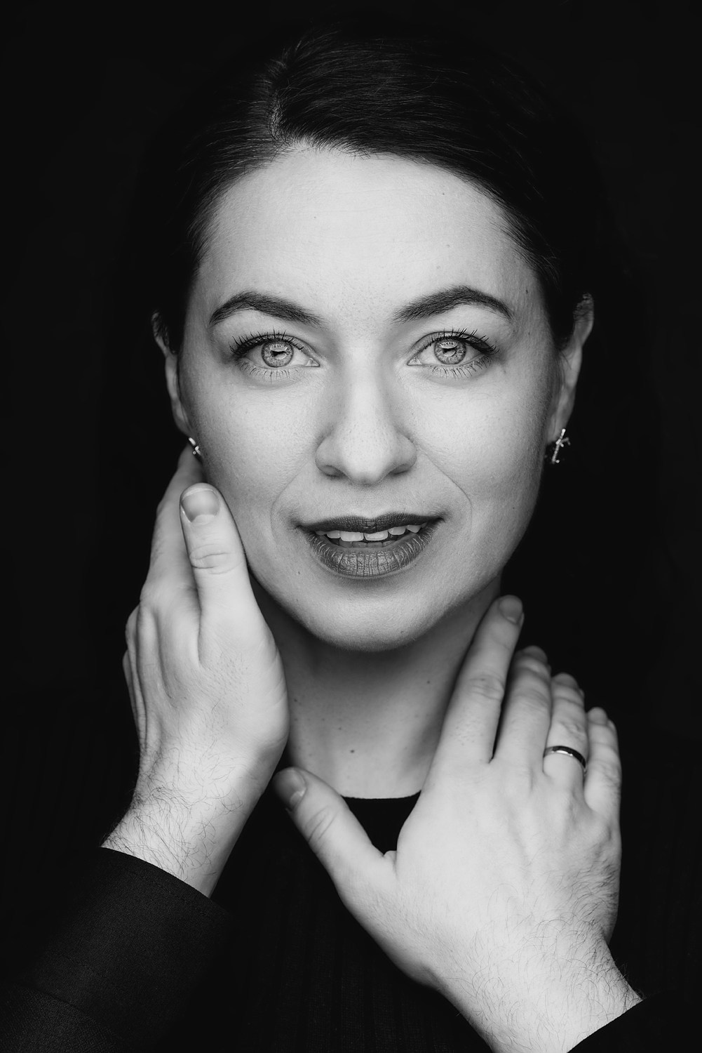 U-ray: Художественный чёрно-белый портрет. U-ray