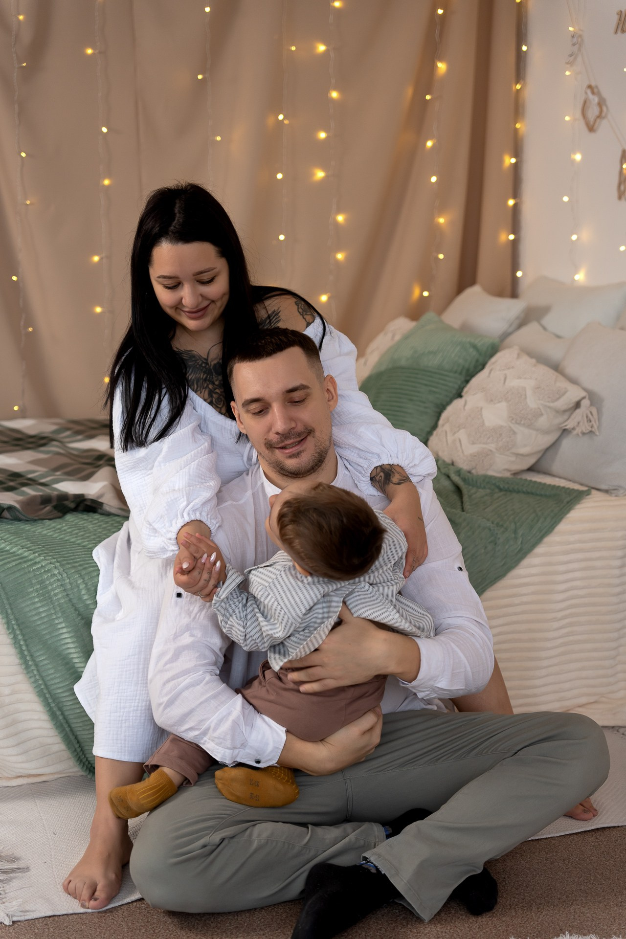 Кирюша с родителями. Фотограф в Красноярске. Юлия Чаушанская