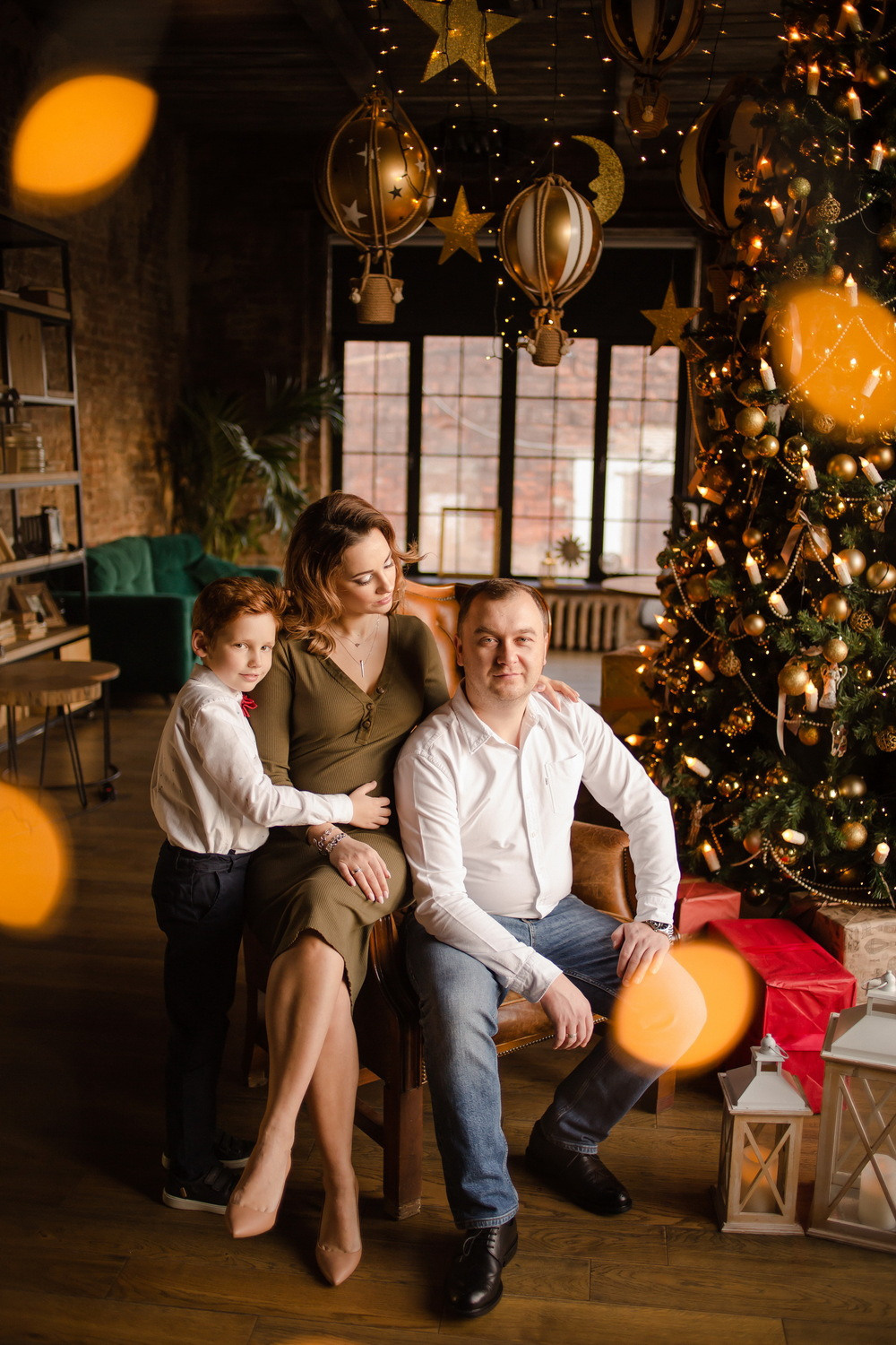 Вика с семьей. Семейный и детский фотограф в Москве Кузьмина Мария