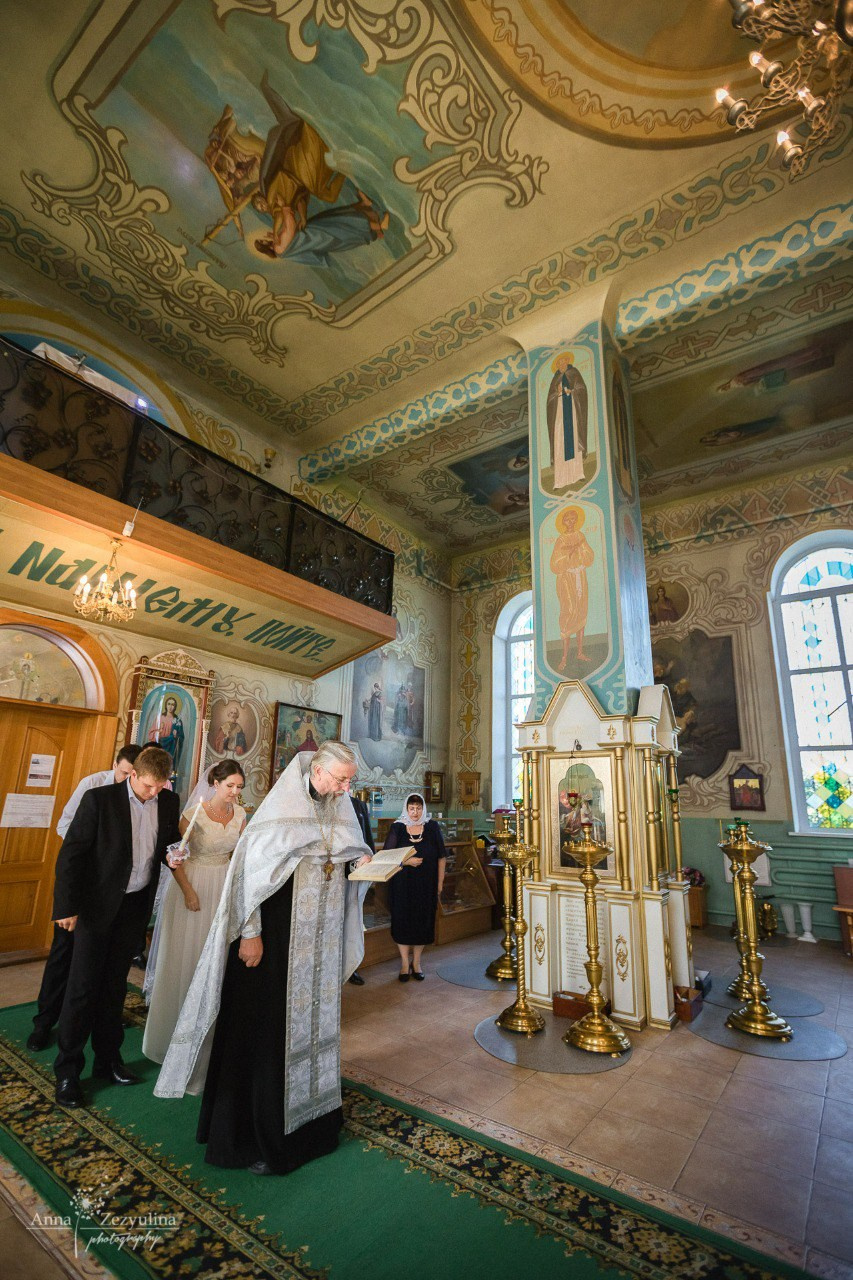 Фото в храме. Фотограф Зезюлина Анна