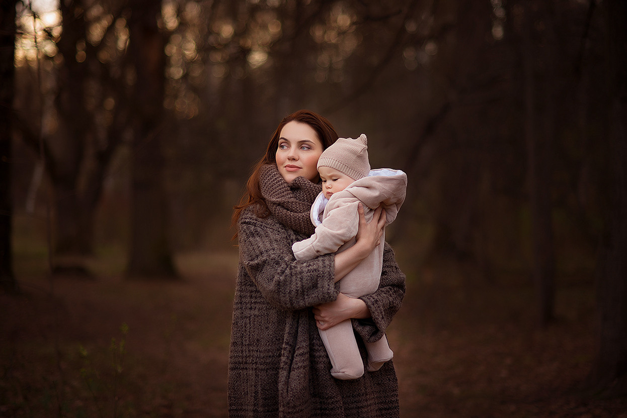 Фотосессия мама и малыш. Семейный фотограф Москва