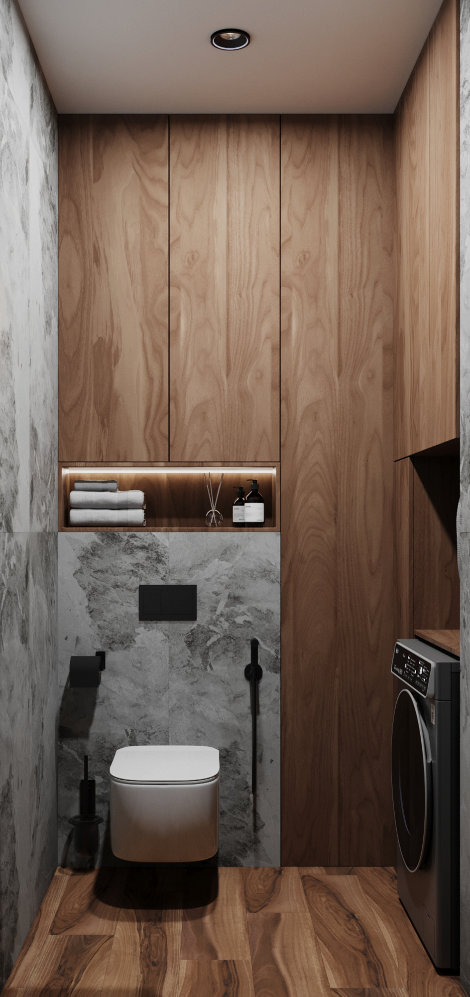 Квартира 60 м. кв. Современный стиль. Студия Дизайна интерьера Tsvetdesign. Дизайнер в Санкт-Петербурге